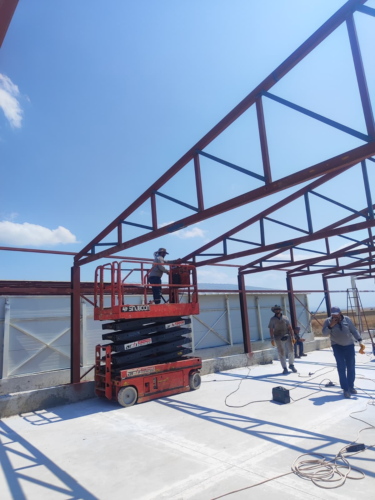 Çanakkale'de Platform Kiralama — Biga OSB ve Liman Bölgesine Özel Hizmet saha çalışması